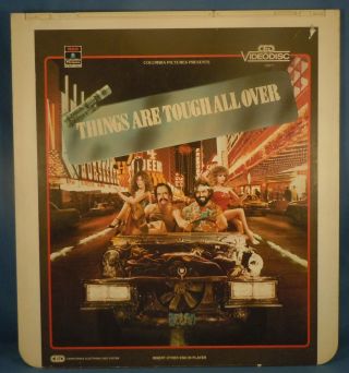 Rca Ced Videodisc - Things Are Tough All Over With Cheech & Chong