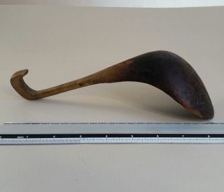 Antique Plains/ Western Great Lakes Wooden Ladle/Spoon,  19th C. 4