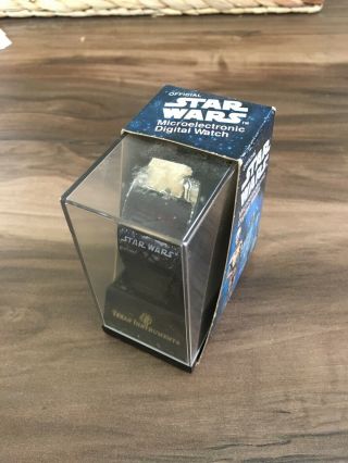 Vintage 1977 Star Wars Led Microelectronic Digital Watch By Texas Instruments