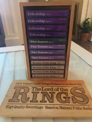 Tolkien The Lord Of The Rings Trilogy Books On Cassette The Mind 