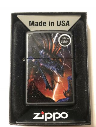 Dragon Monster Lighting Sticker 2015 Zippo