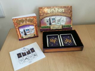 2001 Harry Potter Playing Cards For Magic Tricks Rare Carta Mundi
