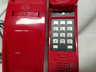 Vintage COBRA Push - Button RED Wall Phone (PHONE) 8