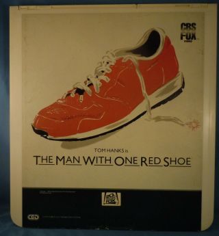 Rca Ced Videodisc - The Man With One Red Shoe With Tom Hanks