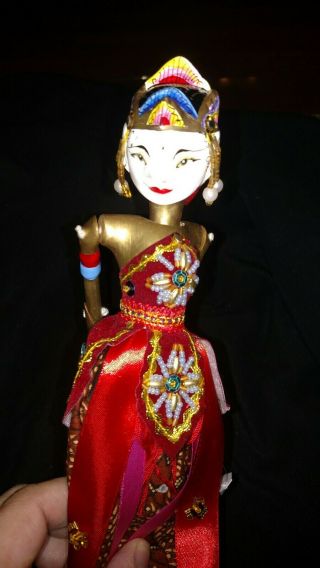 INDONESIAN WAYANG GOLEK Stick Rod Puppet Doll Sembawati 2