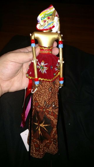 INDONESIAN WAYANG GOLEK Stick Rod Puppet Doll Sembawati 3