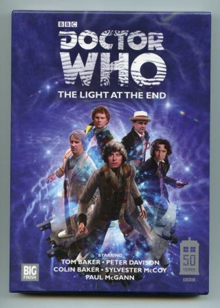 Big Finish Doctor Who Light At The End Ltd Ed 5 - Cd Slipcase Hc Bk 50th Anniv Adv