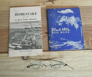 Vintage South Dakota Memorabilia - Black Hills Blue Book & Homestake Lead Mining