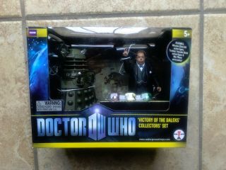Doctor Who - Victory Of The Daleks Action Figure Set With Winston Churchill