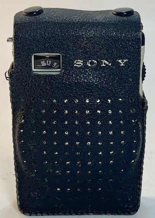 Vintage Sony Model Tr - 620 Transistor Radio