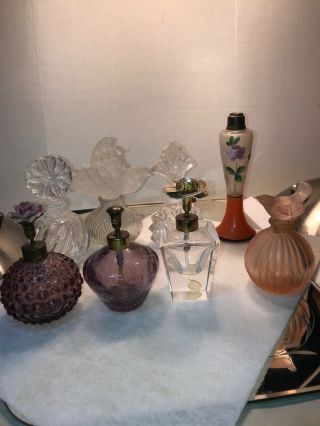 Set Of 8 Vintage Perfume Bottles I Rice And More