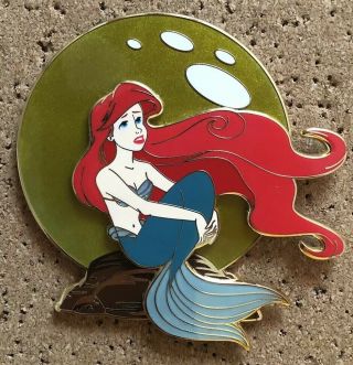 Disney Le 50 Princess Ariel The Little Mermaid On A Rock Fan Made Fantasy Pin