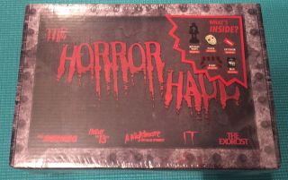 Rare The Horror Haul Box By Culturefly.  Pennywise,  The Exorcist,  Jason,  Fredykruger