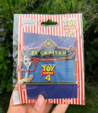 Toy Story 4 Marquee Pin Disney Studio Store Dssh Dsf - Le 300