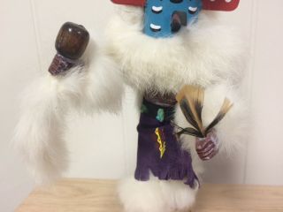 Roadrunner Kachina Doll signed by F Charley,  EUC 9 