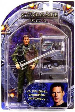 Stargate Sg - 1 Series 3 Cameron Mitchell Action Figure [lt.  Colonel]