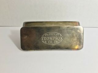 Thompson & Co Metal Cigarrette Box