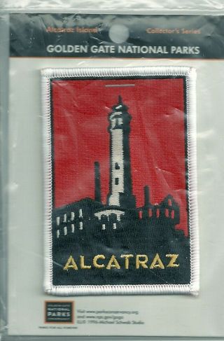 Alcatraz Golden Gate National Parks Souvenir Patch