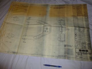 3 Interesting DELOREAN Blueprints,  Including GEAR LEVER & Wishbone Blueprints 7