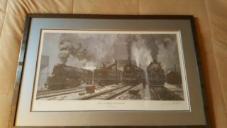 Steam Locomotives 1267,  2119 & 5305 " The Twilight Of Steam " By David Tutwiler