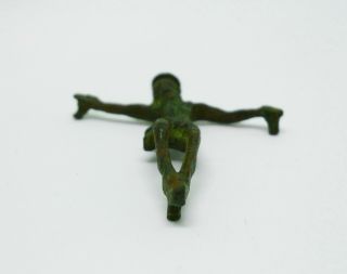Antique bronze crucifix 6