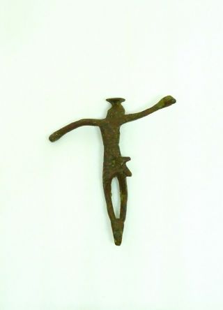 Antique bronze crucifix 8