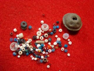 Mid - Columbia River.  Area,  Washington Quality Trade Beads And Bell