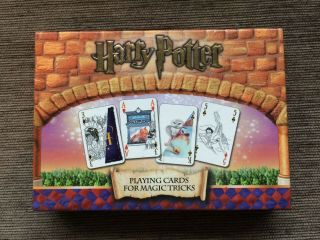 Harry Potter Playing Cards For Magic Tricks Boxed