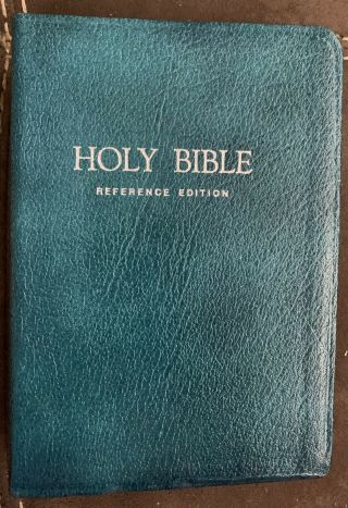 Holy Bible Reference Edition,  King James Version,  Nelson 486b.
