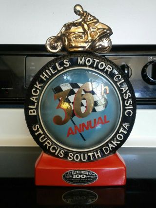 Black Hills Motor Classic Sturgis South Dakota Old Mr Boston 100 Decanter