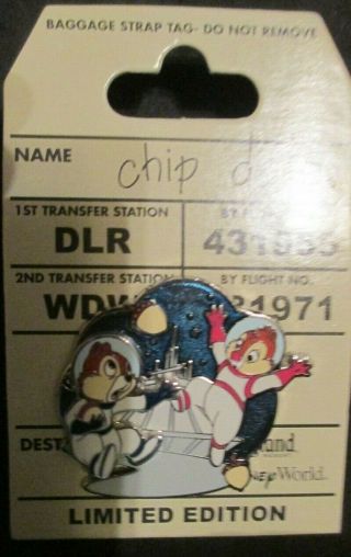 disney - Chip and Dale SEt of 6 LE 1800 PINS 4