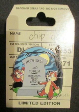 disney - Chip and Dale SEt of 6 LE 1800 PINS 6