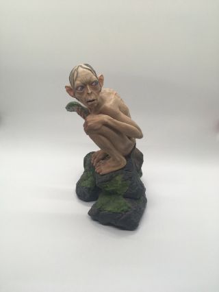 Smeagol Sideshow Weta The Two Towers Lord Of The Rings Polystone Gollum Figure
