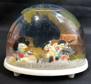 Ultra Rare 1961 Marx Toys Snow Globe - Walt Disney 