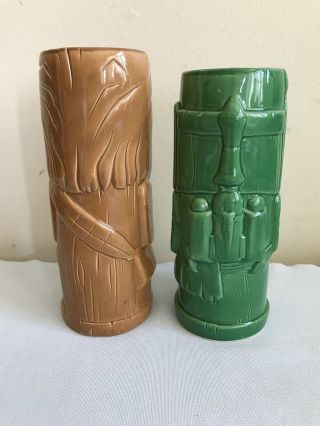 ThinkGeek Geeki Tikis Star Wars Ceramic Drinking Mugs 18 & 15 Oz 5