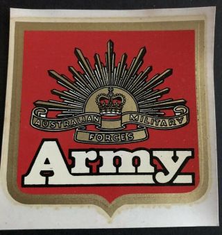 Australian Army Vintage 1980 