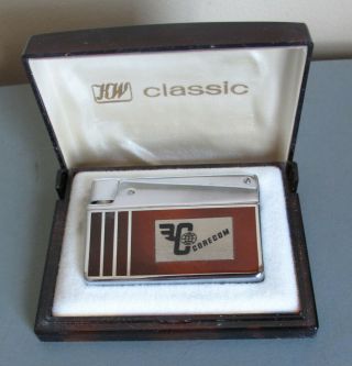 Rare Vintage Advertising CORECOM Lighter  KW  - KARL WIEDEN Classic 2