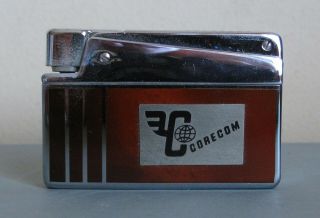 Rare Vintage Advertising CORECOM Lighter  KW  - KARL WIEDEN Classic 3