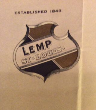 RARE Antique 1912 Wm J Lemp Brewing Co (Falstaff) LetterHead Signed By FOUNDER 4