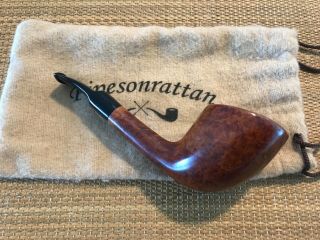 Stanwell De Luxe 112,  Freehand Pipe,  Awesome Grained Briar,  Made In Denmark