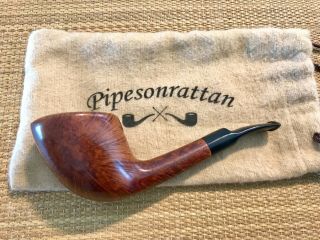 STANWELL DE LUXE 112,  FREEHAND PIPE,  AWESOME GRAINED BRIAR,  MADE IN DENMARK 2