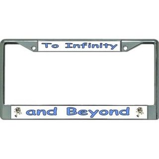 Buzz Lightyear To Infinity And Beyond Toy Story License Plate Frame Made In Usa