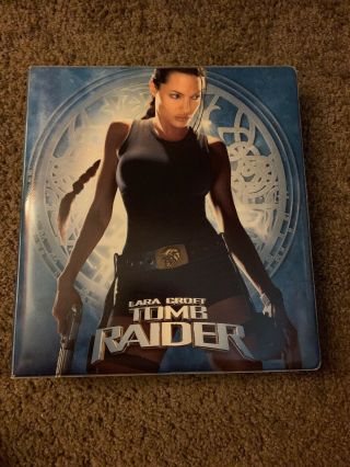 Lara Croft Tomb Raider Collector’s Cards Complete Set In Binder