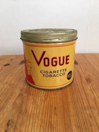 Vintage Vogue Mild Cigarette Tin