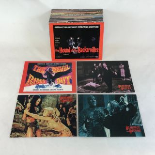 Hammer Horror Series 2 Cards From 1996 /partial Set Missing 1 Card Peter Cushing