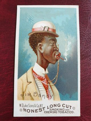 Duke 1887 N104 Cigarette Tobacco Card Comic Characters - Jim Dandy