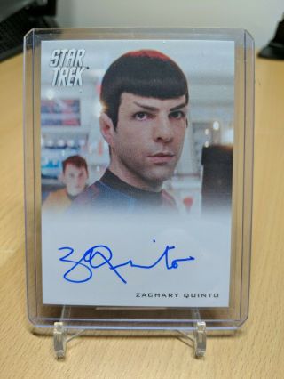 Star Trek Beyond Autograph - Zachary Quinto As Spock