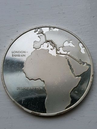 1976 Concorde Silver Medal Token