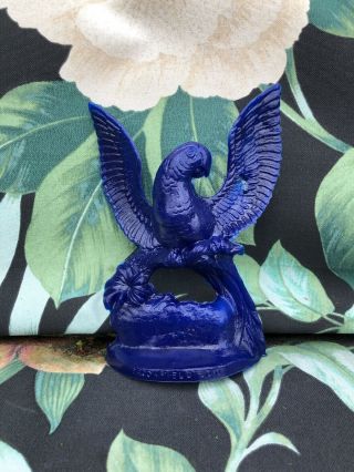 Blue Macaw Parrot Bird Mold A Rama Figurine Brookfield Zoo