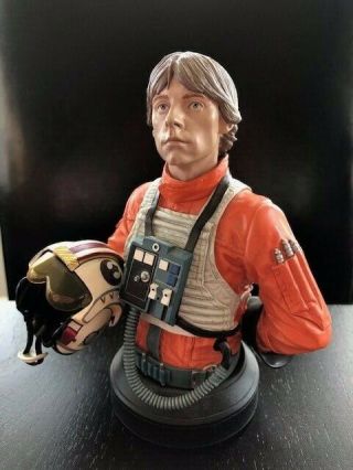 Luke Skywalker X - Wing Pilot Mini Bust (2004) | Gentle Giant | Star Wars